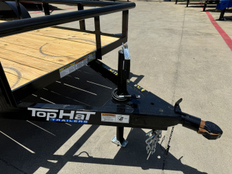New 2025 Top Hat Trailers DERBY SR PIPE - 6.5x12 DSP Utility Trailer