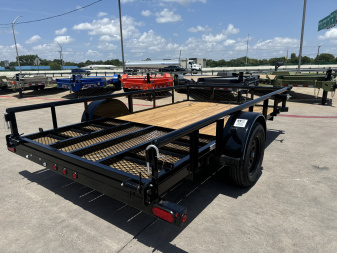 New 2025 Top Hat Trailers DERBY SR PIPE - 6.5x12 DSP Utility Trailer