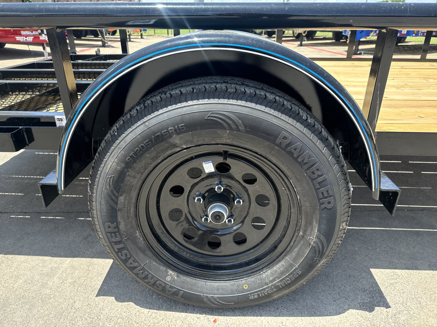 New 2025 Top Hat Trailers DERBY SR PIPE - 6.5x12 DSP Utility Trailer