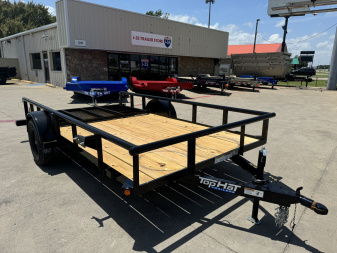 New 2025 Top Hat Trailers DERBY SR PIPE - 6.5x12 DSP Utility Trailer