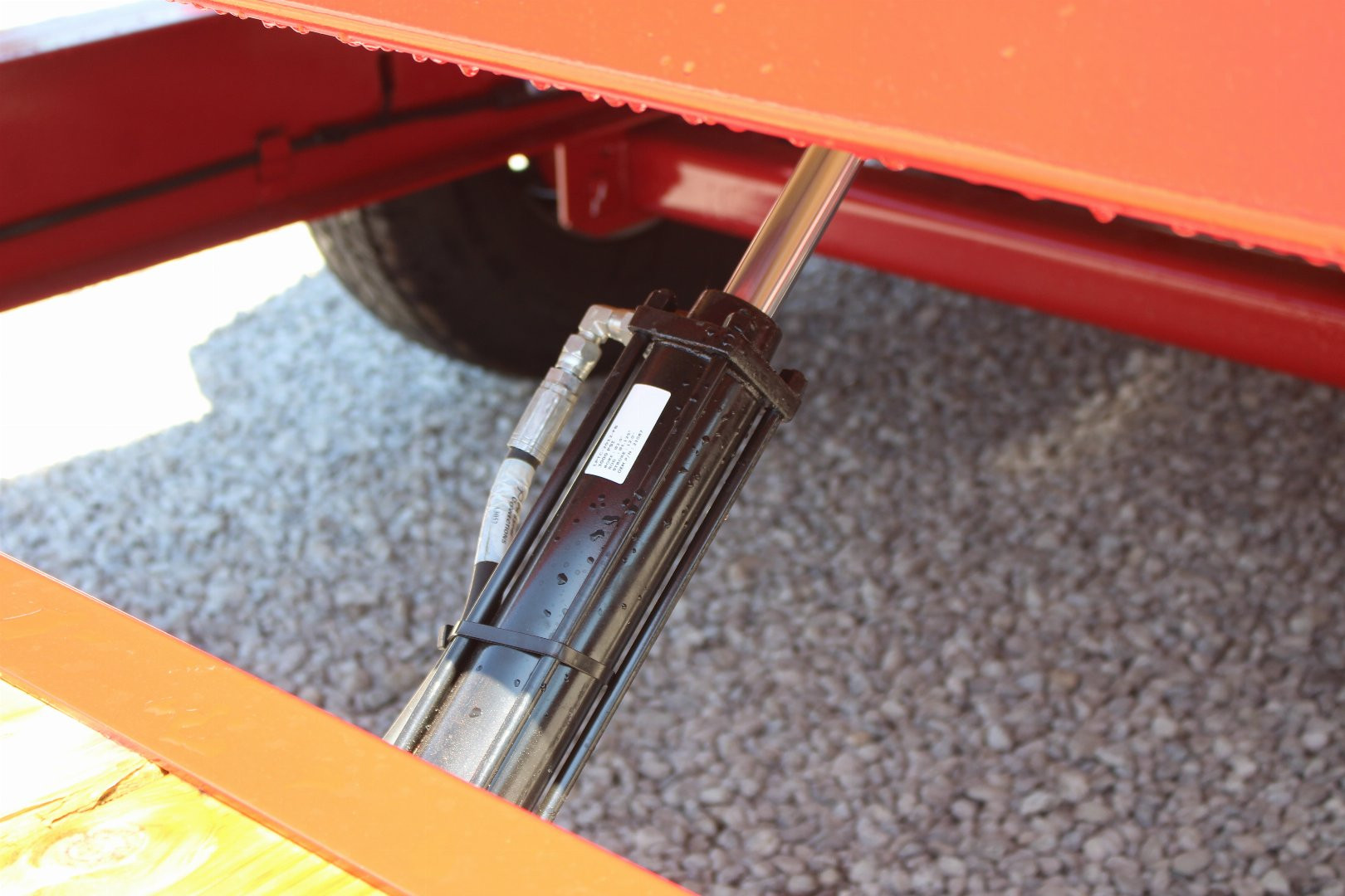 New 2025 Moritz 7' x 16' + 6' Low Pro - Gravity Tilt - Equipment Trailer - 14000# GVW