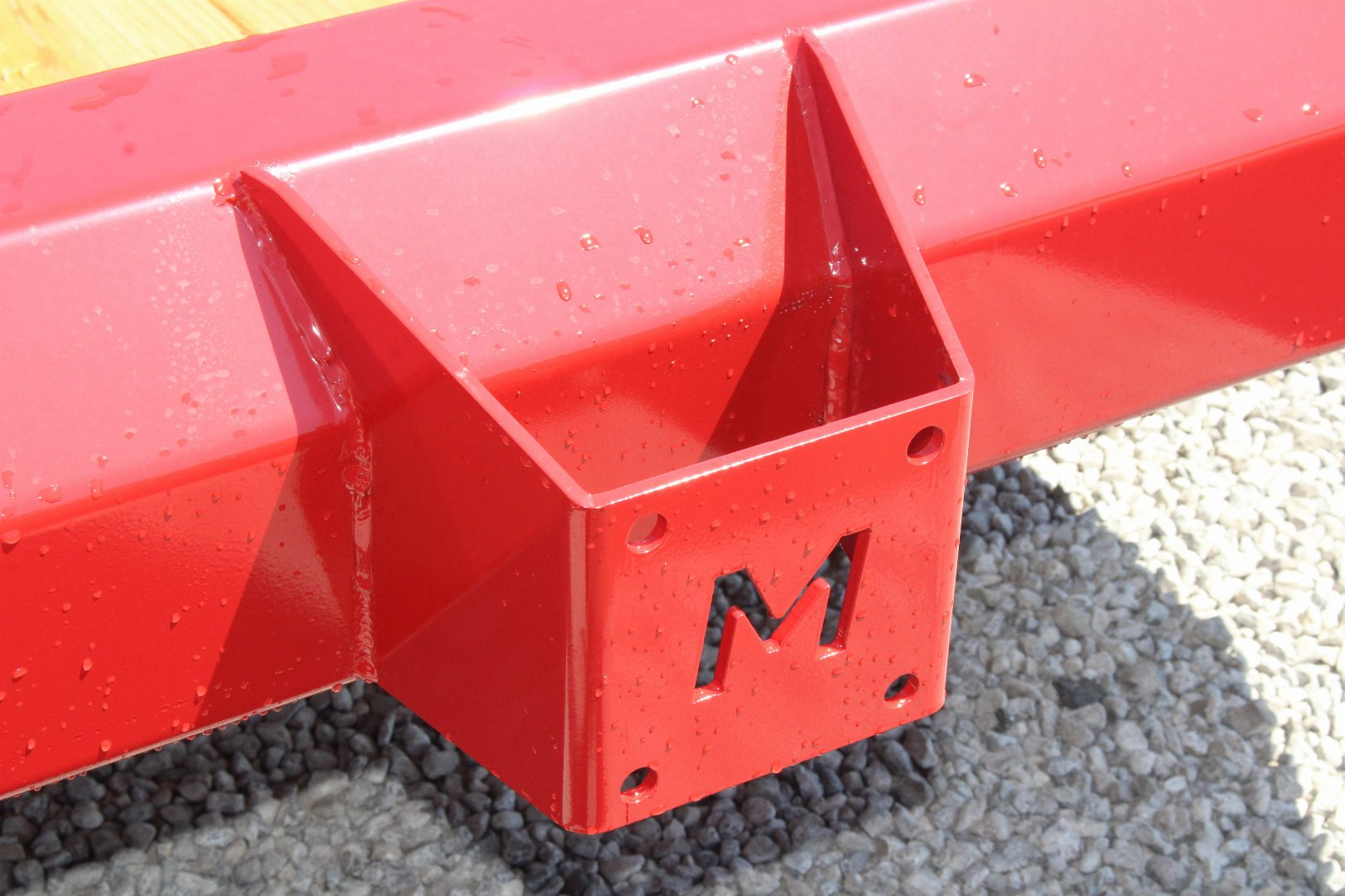 New 2025 Moritz 7' x 16' + 6' Low Pro - Gravity Tilt - Equipment Trailer - 14000# GVW