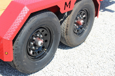 New 2025 Moritz 7' x 16' + 6' Low Pro - Gravity Tilt - Equipment Trailer - 14000# GVW