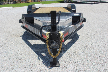 New 2025 Moritz 7' x 16' + 6' Low Pro - Gravity Tilt - Equipment Trailer - 14000# GVW