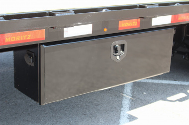 New 2025 Moritz FDGH DT 30' + 5' GOOSENECK Deckover Flatbed Trailer- Full Width Aluminum Ramps- 25900# GVW