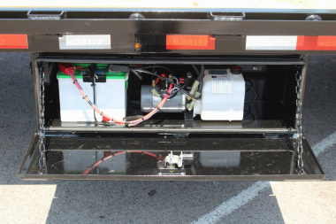New 2025 Moritz FDGH DT 30' + 5' GOOSENECK Deckover Flatbed Trailer- Full Width Aluminum Ramps- 25900# GVW