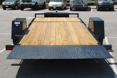 New 2025 Sure-Trac 6' 6" x 12+4' Gravity Tilt Equipment Trailer - 10000# GVW