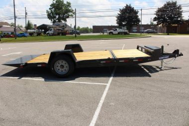 New 2025 Sure-Trac 6' 6" x 12+4' Gravity Tilt Equipment Trailer - 10000# GVW