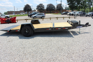 New 2025 Sure-Trac 6' 6" x 12+4' Gravity Tilt Equipment Trailer - 7800# GVW