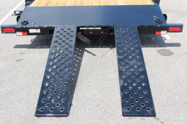 New 2025 SURE-TRAC 82" x 18' Car / Racing Trailer - 9990# GVW