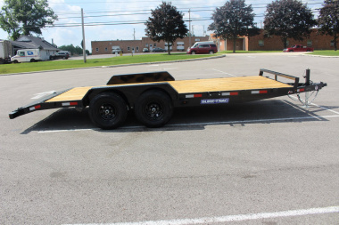 New 2025 SURE-TRAC 82" x 18' Car / Racing Trailer - 9990# GVW