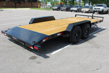New 2025 SURE-TRAC 82" x 18' Car / Racing Trailer - 9990# GVW