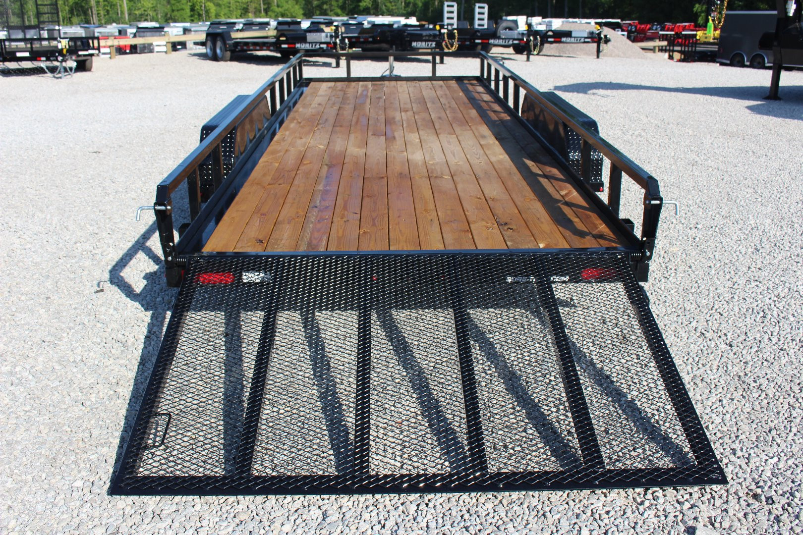 New 2025 Sure-Trac 7' x 20' Tandem Axle Tube Top Utility Trailer - 7000# GVW