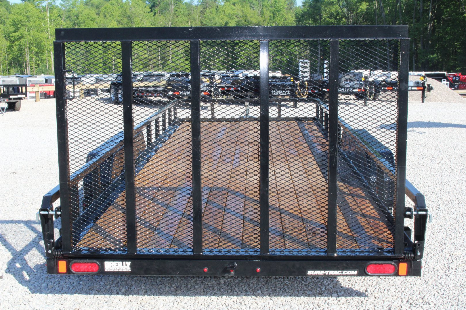 New 2025 Sure-Trac 7' x 20' Tandem Axle Tube Top Utility Trailer - 7000# GVW