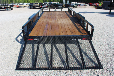 New 2025 Sure-Trac 7' x 20' Tandem Axle Tube Top Utility Trailer - 7000# GVW
