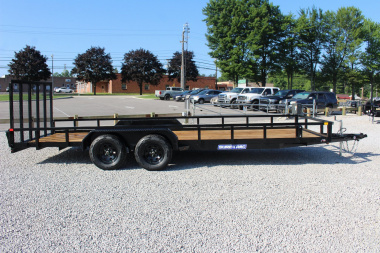 New 2025 Sure-Trac 7' x 20' Tandem Axle Tube Top Utility Trailer - 7000# GVW
