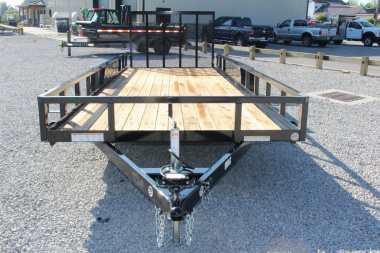 New 2025 Sure-Trac 7' x 20' Tandem Axle Tube Top Utility Trailer - 7000# GVW