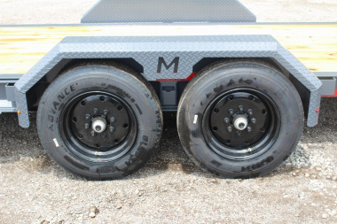 New 2025 Moritz 7' x 16' + 6' Low Pro - Gravity Tilt - Equipment Trailer - 16000# GVW