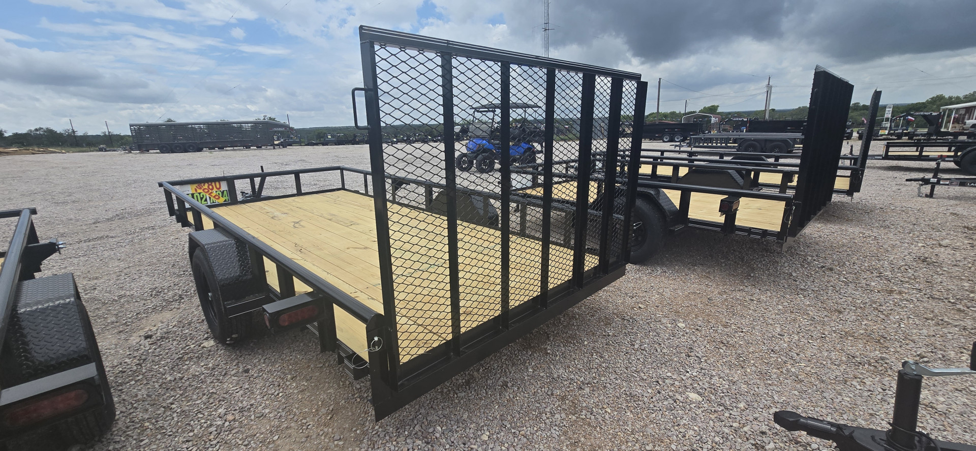 New 2025 Tiger Trailers 77" X 14' Utility Trailer