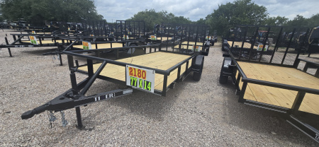 New 2025 Tiger Trailers 77" X 14' Utility Trailer