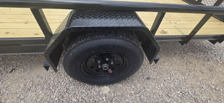New 2025 Tiger Trailers 77" X 14' Utility Trailer