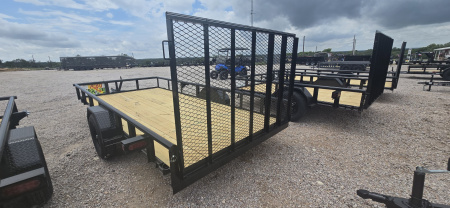 New 2025 Tiger Trailers 77" X 14' Utility Trailer
