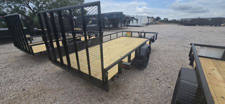 New 2025 Tiger Trailers 77" X 14' Utility Trailer