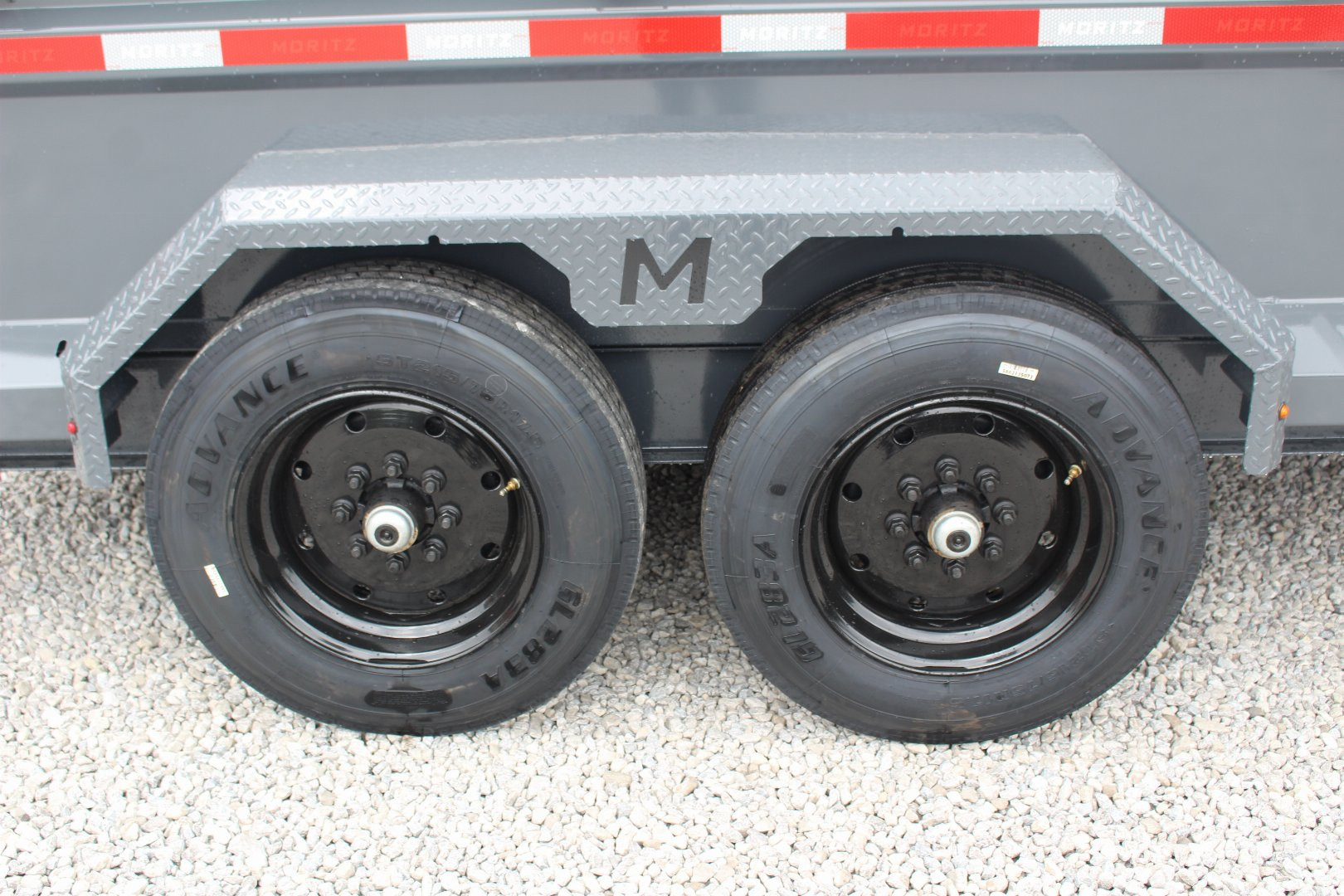 New 2025 Moritz 6' 10" x 14' Heavy Commercial DLH Series Dump Trailer - 16000# GVW
