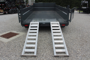 New 2025 Moritz 6' 10" x 14' Heavy Commercial DLH Series Dump Trailer - 16000# GVW