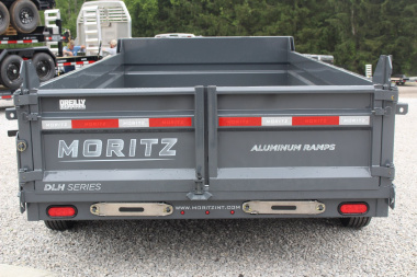 New 2025 Moritz 6' 10" x 14' Heavy Commercial DLH Series Dump Trailer - 16000# GVW