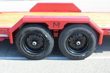New 2025 Moritz 7' x 16' + 6' Low Pro - Gravity Tilt - Equipment Trailer - 16000# GVW