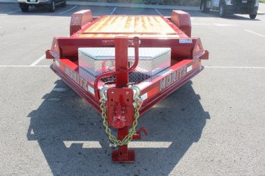 New 2025 Moritz 7' x 16' + 6' Low Pro - Gravity Tilt - Equipment Trailer - 16000# GVW