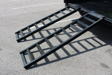 New 2025 Sure-Trac 6' x 12' Dump Trailer - Single Ram - Steel Ramps - 9990#GVW