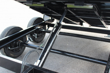 New 2025 Sure-Trac 6' x 12' Dump Trailer - Single Ram - Steel Ramps - 9990#GVW