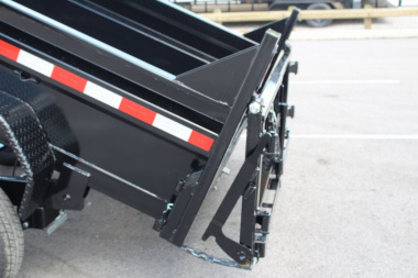 New 2025 Sure-Trac 6' x 12' Dump Trailer - Single Ram - Steel Ramps - 9990#GVW