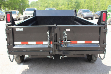 New 2025 Sure-Trac 6' x 12' Dump Trailer - Single Ram - Steel Ramps - 9990#GVW