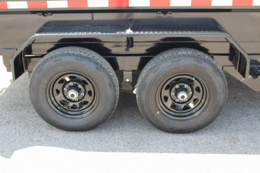 New 2025 Sure-Trac 6' x 12' Dump Trailer - Single Ram - Steel Ramps - 9990#GVW