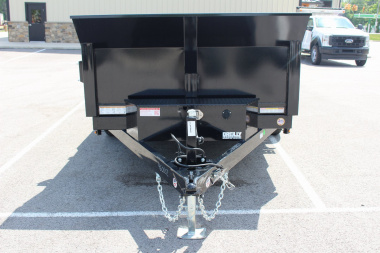 New 2025 Sure-Trac 6' x 12' Dump Trailer - Single Ram - Steel Ramps - 9990#GVW