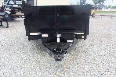 New 2025 Sure-Trac 6' x 12' Dump Trailer - Single Ram - Steel Ramps - 9990#GVW