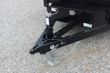New 2025 Sure-Trac 6' x 12' Dump Trailer - Single Ram - Steel Ramps - 9990#GVW