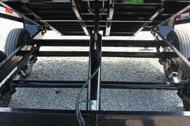 New 2025 Sure-Trac 6' x 10' Dump Trailer - Single Ram - Steel Ramps - 9990#GVW