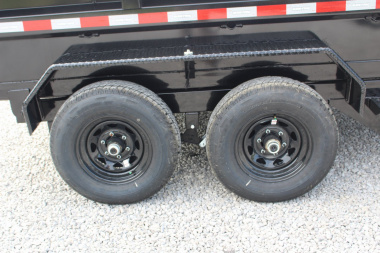 New 2025 Sure-Trac 6' x 10' Dump Trailer - Single Ram - Steel Ramps - 9990#GVW