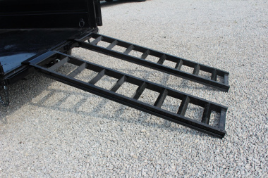 New 2025 Sure-Trac 6' x 10' Dump Trailer - Single Ram - Steel Ramps - 9990#GVW