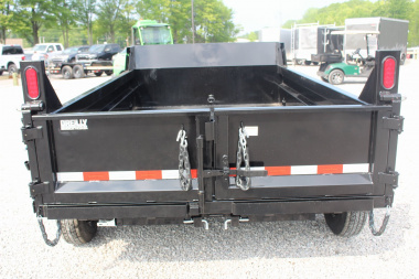 New 2025 Sure-Trac 6' x 10' Dump Trailer - Single Ram - Steel Ramps - 9990#GVW