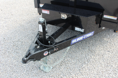 New 2025 Sure-Trac 6' x 10' Dump Trailer - Single Ram - Steel Ramps - 9990#GVW
