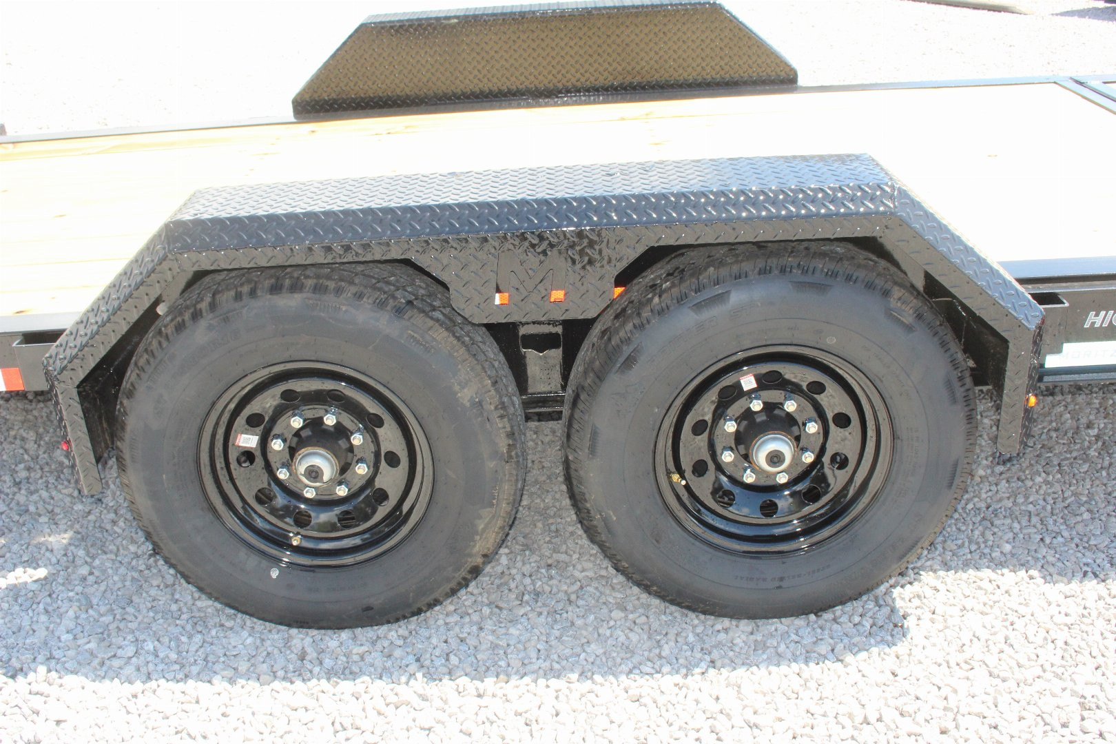 New 2025 Moritz 7' x 16' + 6' Low Pro - Gravity Tilt - Equipment Trailer - 14000# GVW
