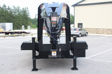 New 2025 Moritz FDGH Hydraulic Tail 30' GOOSENECK Deckover Flatbed Trailer- 40000# GVW