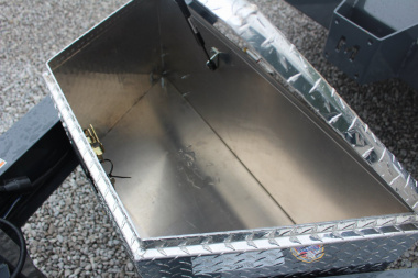 New 2025 Moritz 7' x 16' + 4' Low Pro - Gravity Tilt - Equipment Trailer - 14000# GVW
