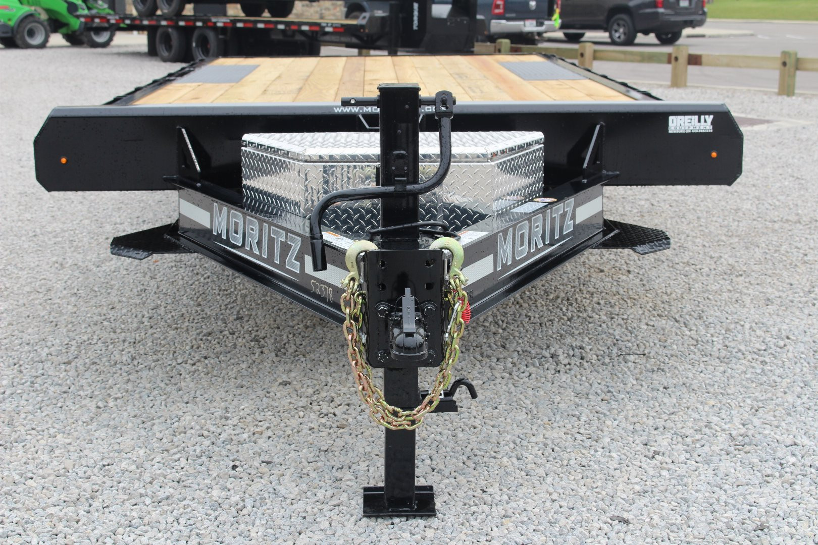 New 2025 Moritz 8' 6" x 18' Deckover Flatbed - 16,000# GVW