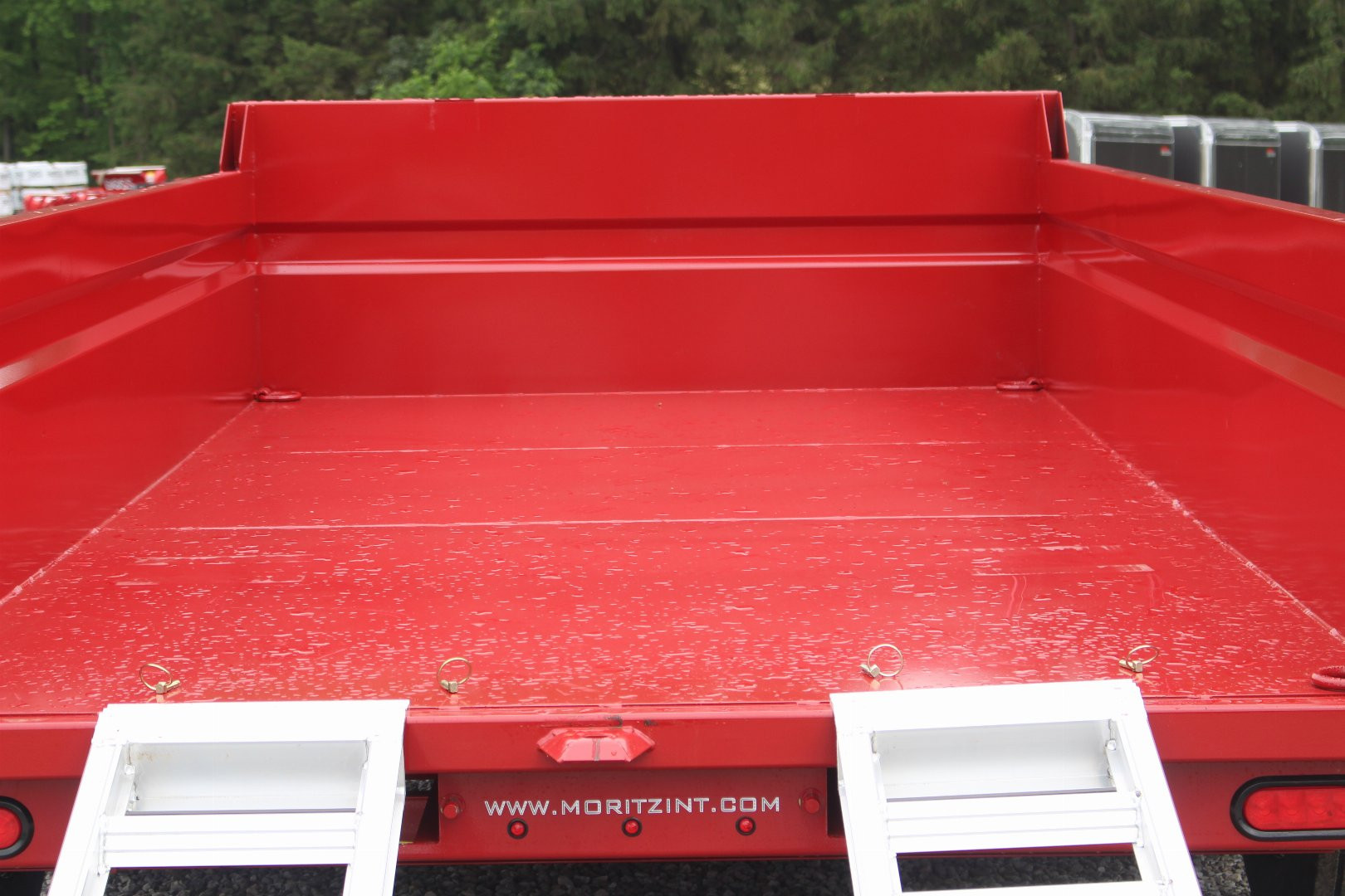 New 2025 Moritz 6' 10" x 14' Heavy Commercial DLH Series Dump Trailer - 14000# GVW